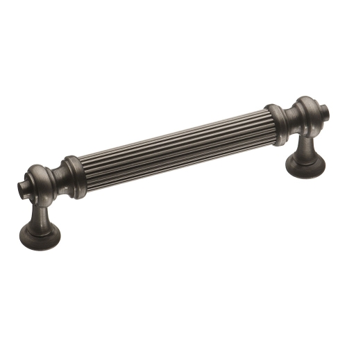 Ручка скоба 2512-015-96, материал Латунь, отделка Серебро, 29*13*110 мм