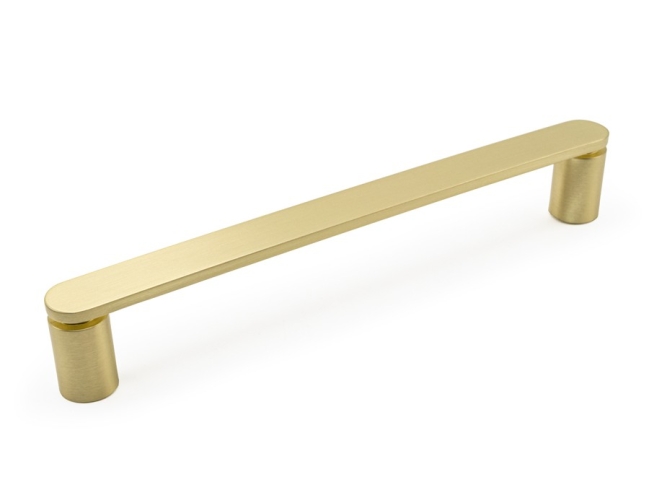 Ручка скоба 11.4163.24, материал Замак, отделка Золото