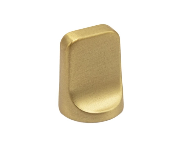 Ручка кнопка 11.4128.24, материал Замак, отделка Золото, 20*20*26 мм