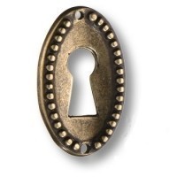Ключевина 6110.0034.002, материал Замак, отделка Бронза, 34*21 мм