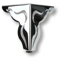 Опора мебельная KAX-4620-0120-A01, материал Сталь, отделка Хром, 116*102 мм