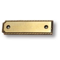 Накладка декоративная 4466.0016.001, материал Замак, отделка Бронза, 55*3*16 мм