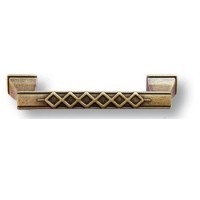 Ручка скоба 15.127.128.12, материал Замак, отделка Бронза, 24*30*162 мм