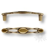 Ручка скоба 15.133.96.12, материал Замак, отделка Бронза, 26*16*116 мм