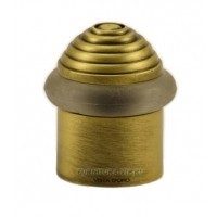 Ограничитель напольный 1512-013, материал Латунь, отделка Бронза, 42*37 мм