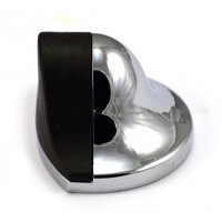 Ограничитель напольный DS1000 0045 CR-P6, материал Замак, отделка Хром, 45*35*26 мм