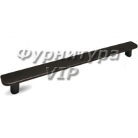 Ручка скоба 382.160.69, материал Замак, отделка Титан, 186*20*19 мм