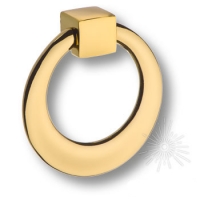 Ручка кольцо 4625 0060 GL, материал Замак, отделка Золото, 15*64*d=60 мм