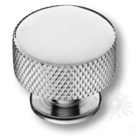 Ручка кнопка 1820 Chrome, материал Замак, отделка Хром, 22*d=25 мм