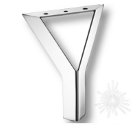 Опора мебельная ESL 852-160 Chrome, материал Замак, отделка Хром