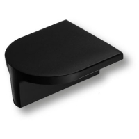 Ручка скоба 6807 0032 AL6, материал Алюминий, цвет Чёрный, отделка Черный, 19*40*44 мм