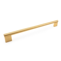 Ручка скоба 0486320L291, материал Замак, отделка Золото, 352*41*14 мм