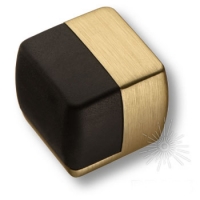 Ограничитель напольный DS1015 0034 BB-P6, материал Замак, отделка Золото, 34*34*30 мм