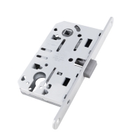 Замок Mediana POLARIS AGB (магнитный) для двери закрывающейся на английский ключ B06103.50.FM, материал Сталь, цвет Белый, отделка Белый