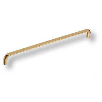 Ручка скоба 396-320-Champagne Gold, материал Замак, отделка Латунь, 37*12*332 мм