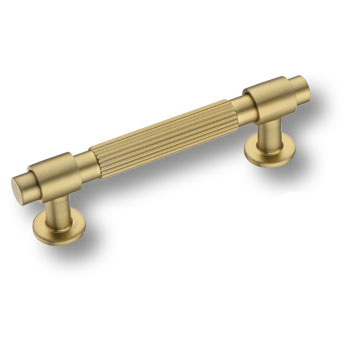 Ручка скоба 9380 0096 GB-GB, материал Алюминий, отделка Латунь