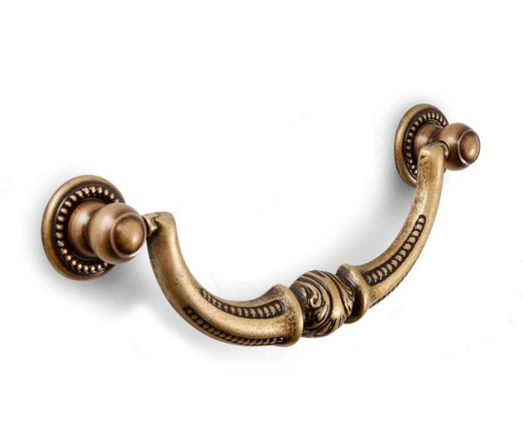 Ручка скоба WMN.5133.096.00D1, материал Замак, отделка Бронза, 116*41*15 мм