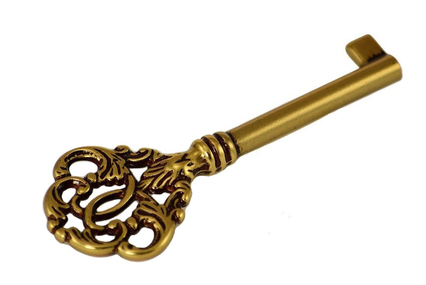 Ключ 33724.0420N.54, материал Замак, отделка Бронза