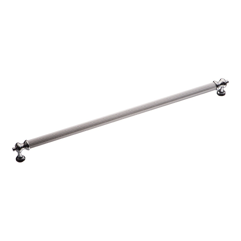 Ручка скоба 2512-005-320, материал Латунь, отделка Хром, 29*13*335 мм