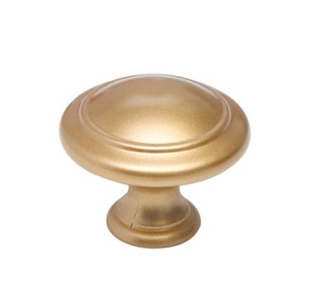 Ручка кнопка WPO.2025Y.30.M00R8, материал Замак, отделка Золото, 25*d=30 мм