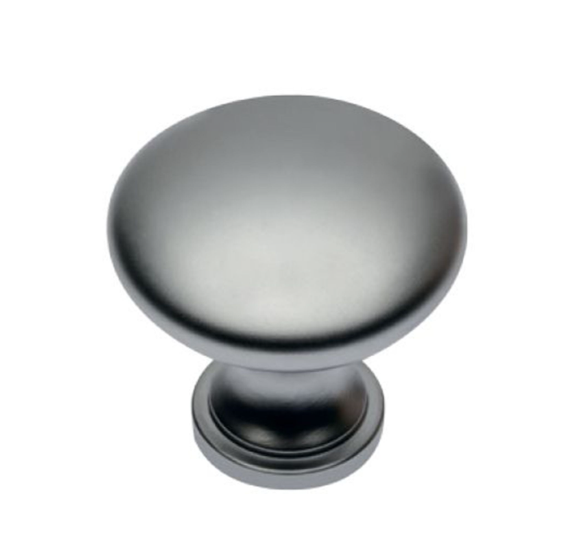 Ручка кнопка GZ-TERNI-1-05, материал Алюминий, отделка Хром, 30*29 мм