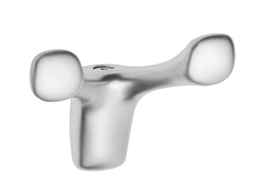 Крючок WZ-TOLED-B0-05, материал Замак, отделка Хром, 79*58,5*38 мм