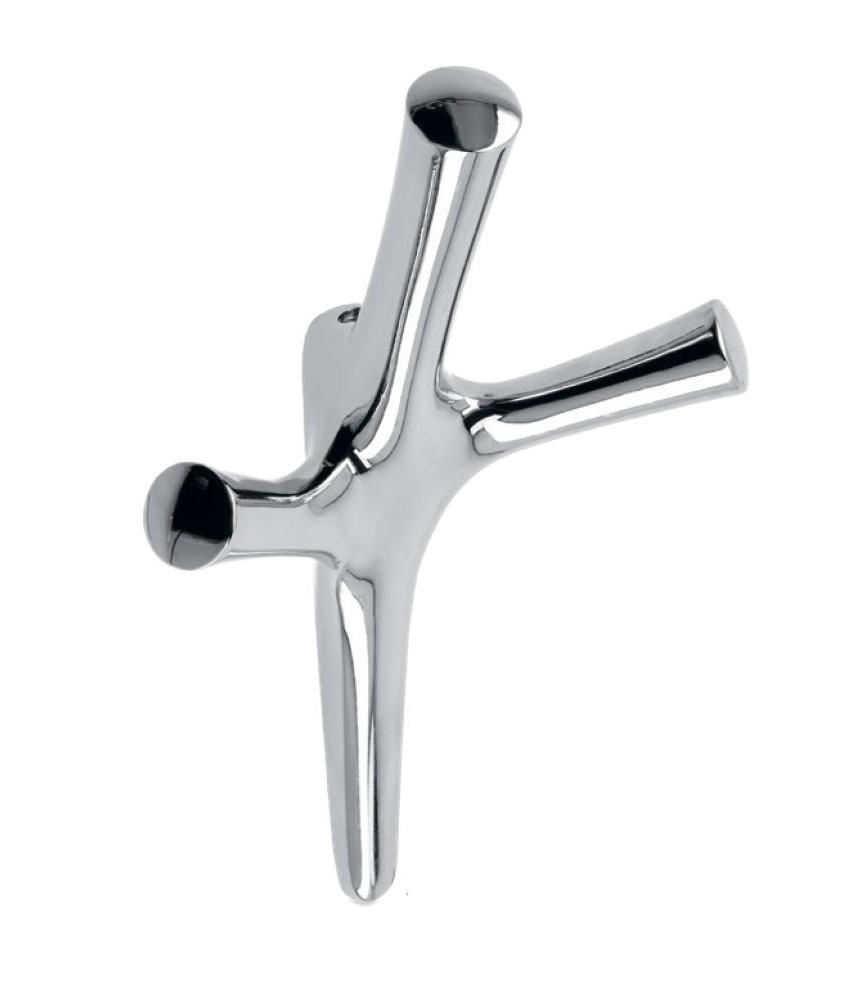 Крючок WZ-WALENCIA-01, материал Замак, отделка Хром, 164*107*58 мм