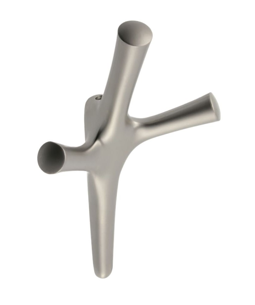 Крючок WZ-WALENCIA-06, материал Замак, отделка Никель, 164*107*58 мм