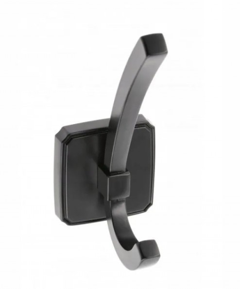 Крючок WZ-CAPITAL-20M, материал Замак, цвет Чёрный, отделка Черный, 123*48,5*62 мм