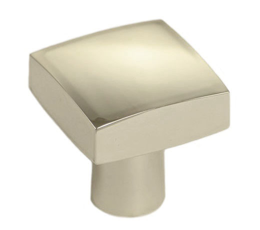 Ручка кнопка 920-35 NB, материал Латунь, 35*35*36,5 мм