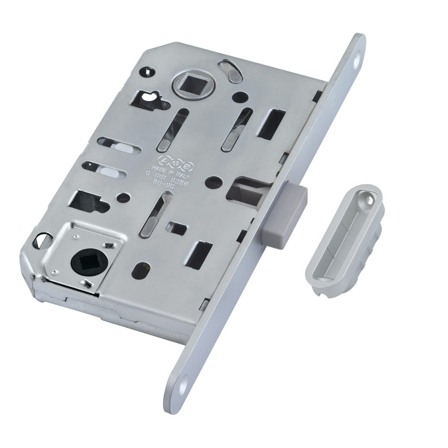 Замок Mediana POLARIS AGB (магнитный) для сантехнической двери B04102.50.34, материал Сталь, отделка Хром