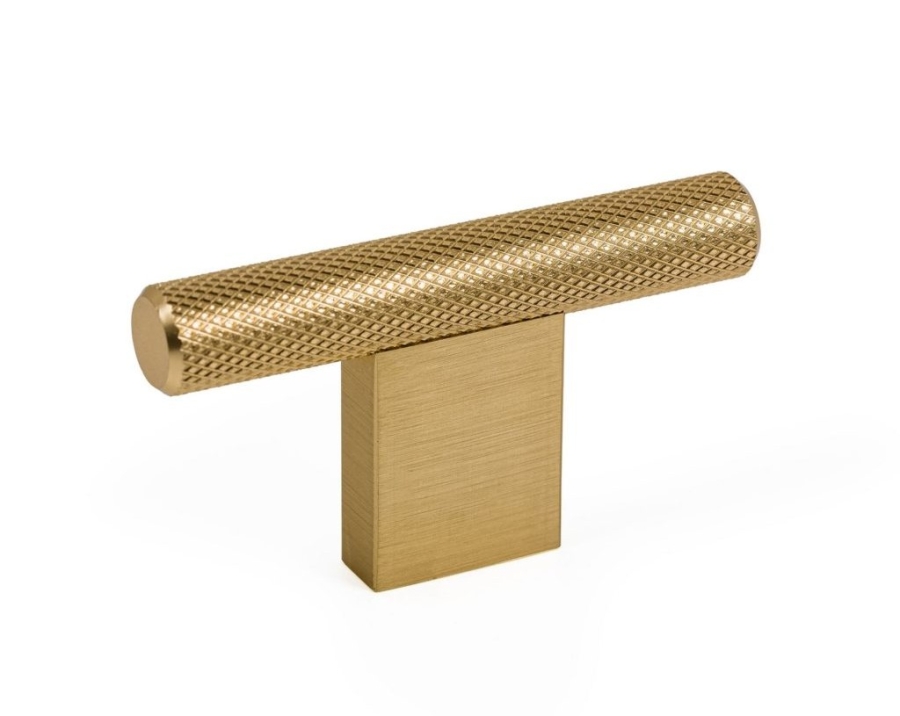 Ручка кнопка GRAF2 0430060L291, материал Замак, отделка Золото, 60*33*10 мм