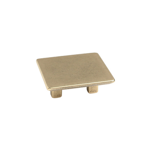 Ручка кнопка 8.1045.0032.26, материал Замак, отделка Бронза, 57x57x24 мм