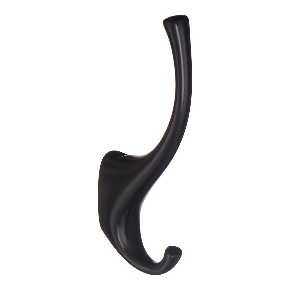 Крючок 2080 0020 AL6, материал Замак, цвет Чёрный, отделка Черный, 57*20*141 мм
