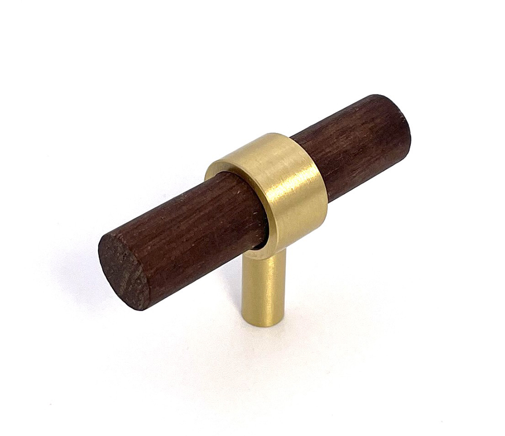 Ручка кнопка CH025W 0060 BB (Brushed Brass)