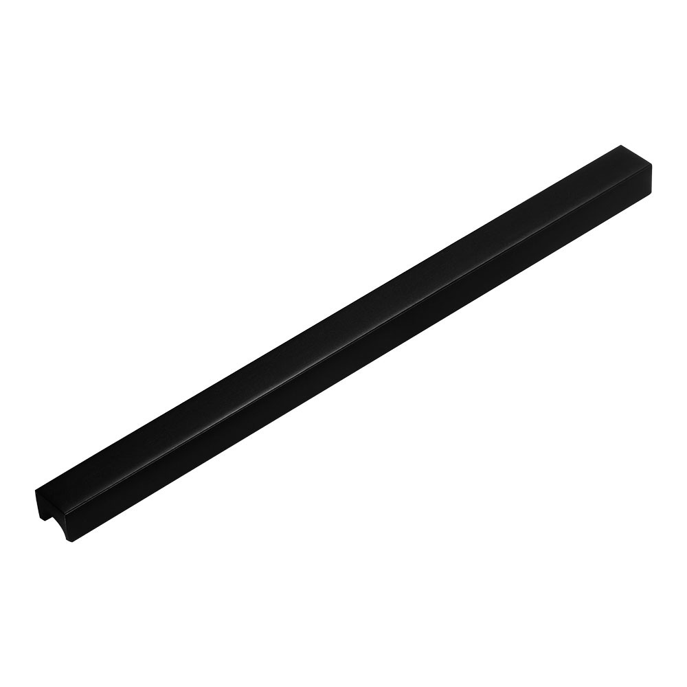 Ручка скоба SYSTEM 1700 0320 AL6, материал Алюминий, цвет Чёрный, отделка Черный, 21*18*342 мм