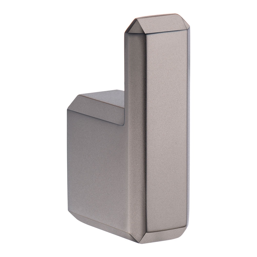 Крючок CEBI 7106 010MP27, материал Замак, отделка Графит, 34*19*61 мм