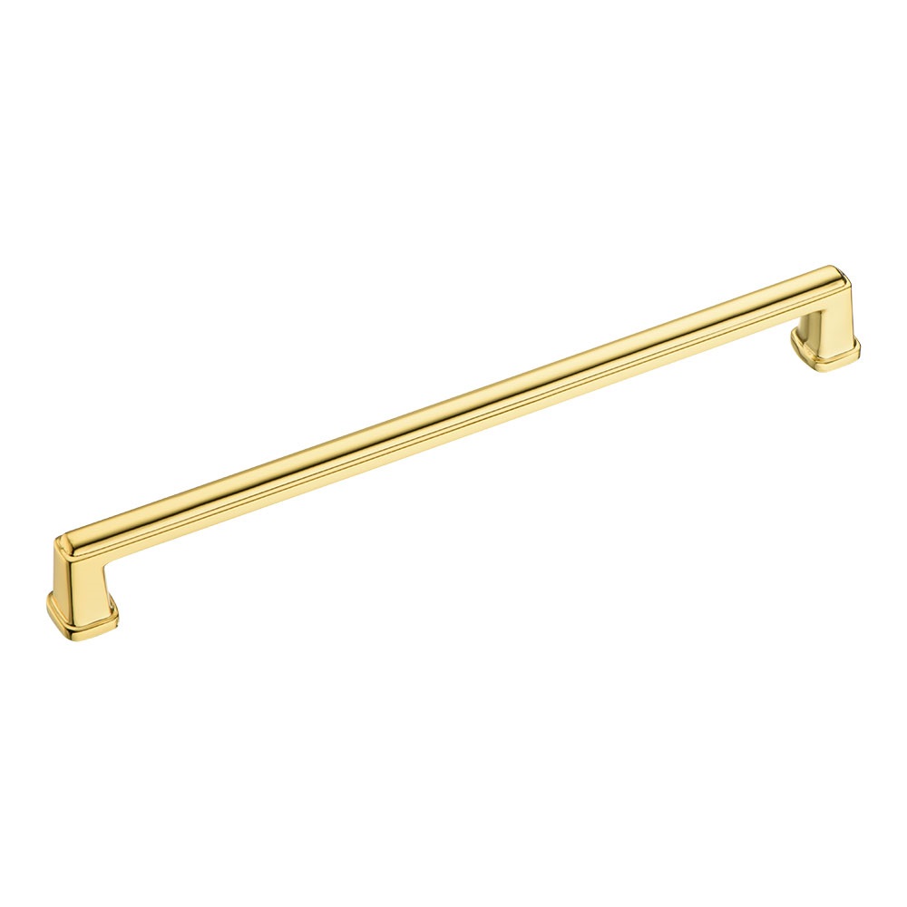 Ручка скоба 544-224-Gold, материал Замак, отделка Золото, 29*18*240 мм