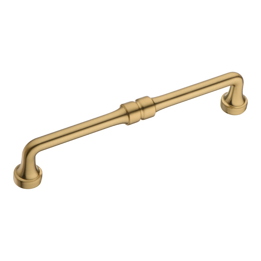 Ручка скоба 551-160-Champagne Gold, материал Замак, отделка Латунь, 37*20*179 мм