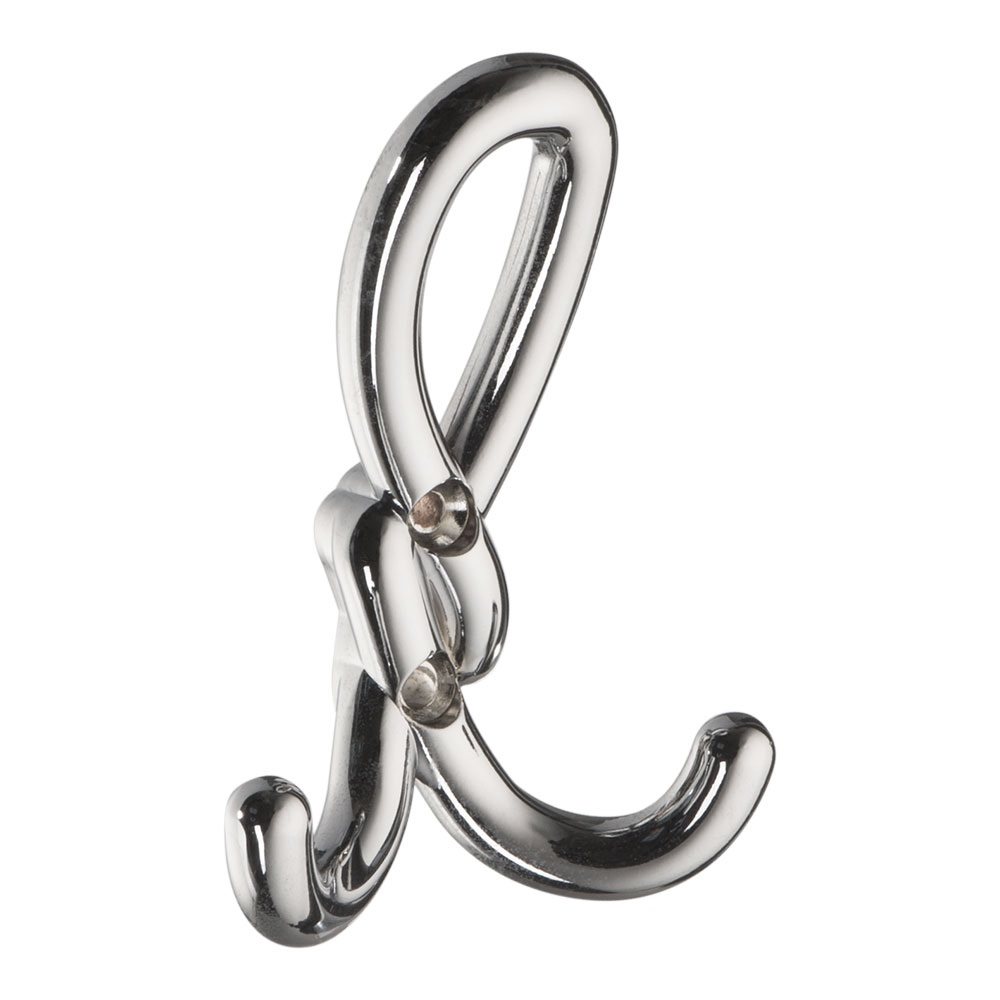 Крючок Dugum Hook Small-Chrome, материал Замак, отделка Хром, 28*61*87 мм