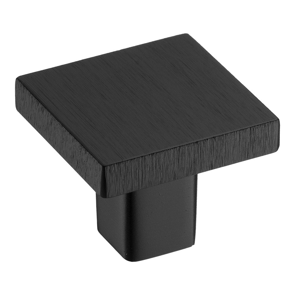 Ручка кнопка 82-Brushed Matt Black